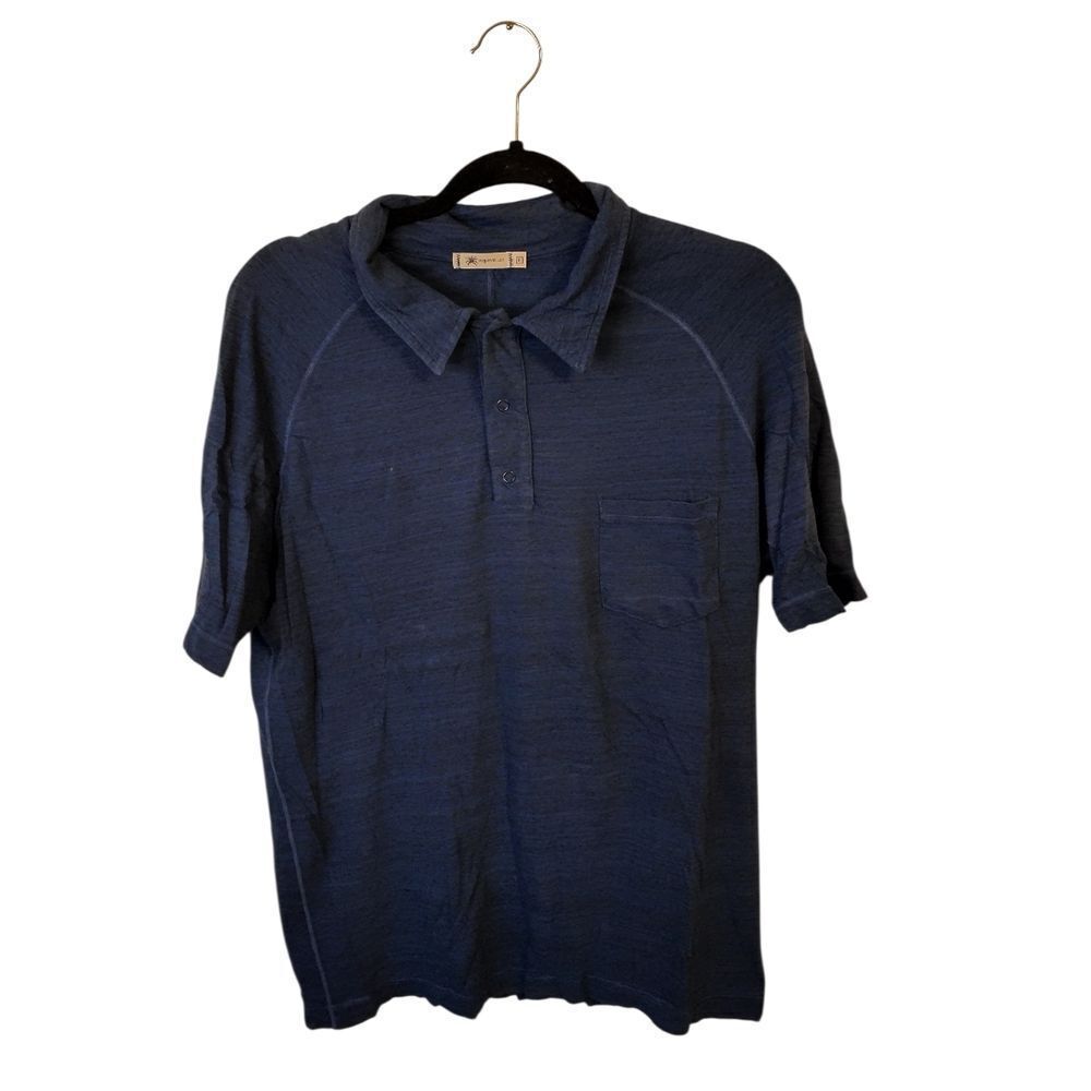Agave Lux Navy Polo Shirt Men's M